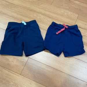 Boys Navy blue shorts set of 2